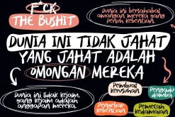 Tulisan Ngawur Playful Handwritten