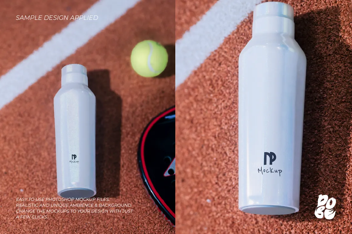 Tumbler Sport Mockup Set - Vol 1