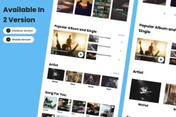 TuneTrove - Music Player Landing Pag