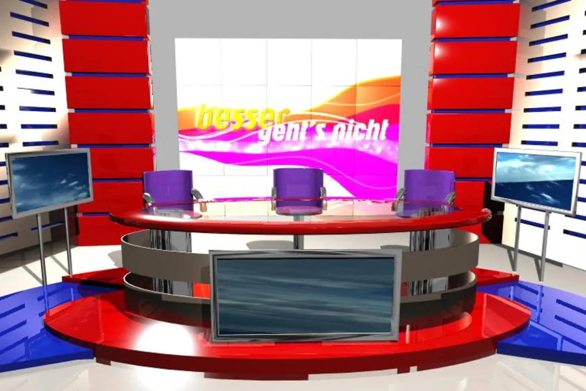 TV News Studio 004