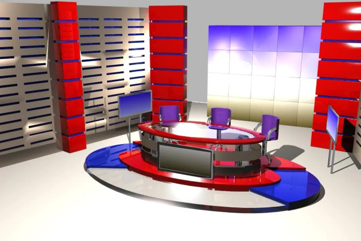 TV News Studio 004