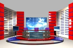 TV News Studio 004