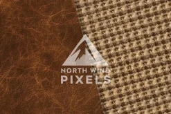 18 Tweed and Leather Digital Papers