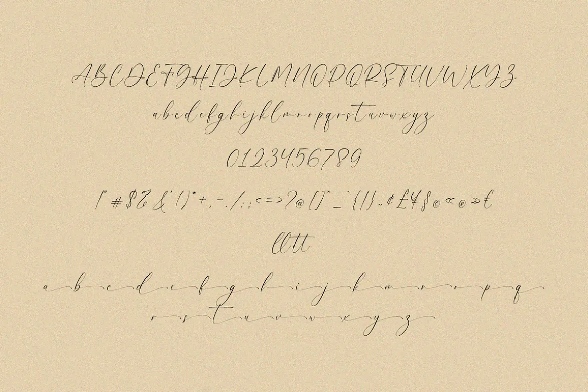 Twinangle Calligraphy Font