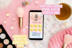 Twin Girls Digital Scratch Card
