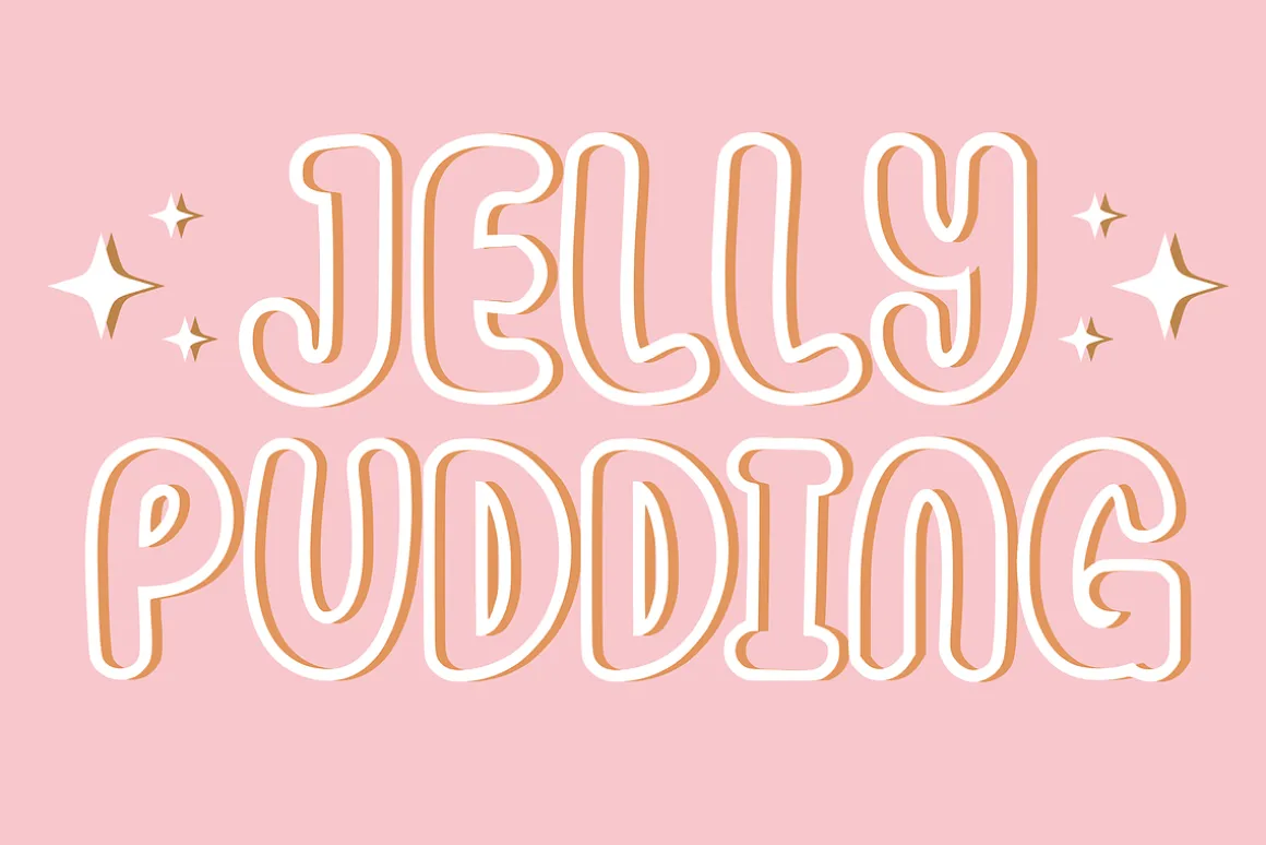 Twinky Font - Outline Cartoon Font
