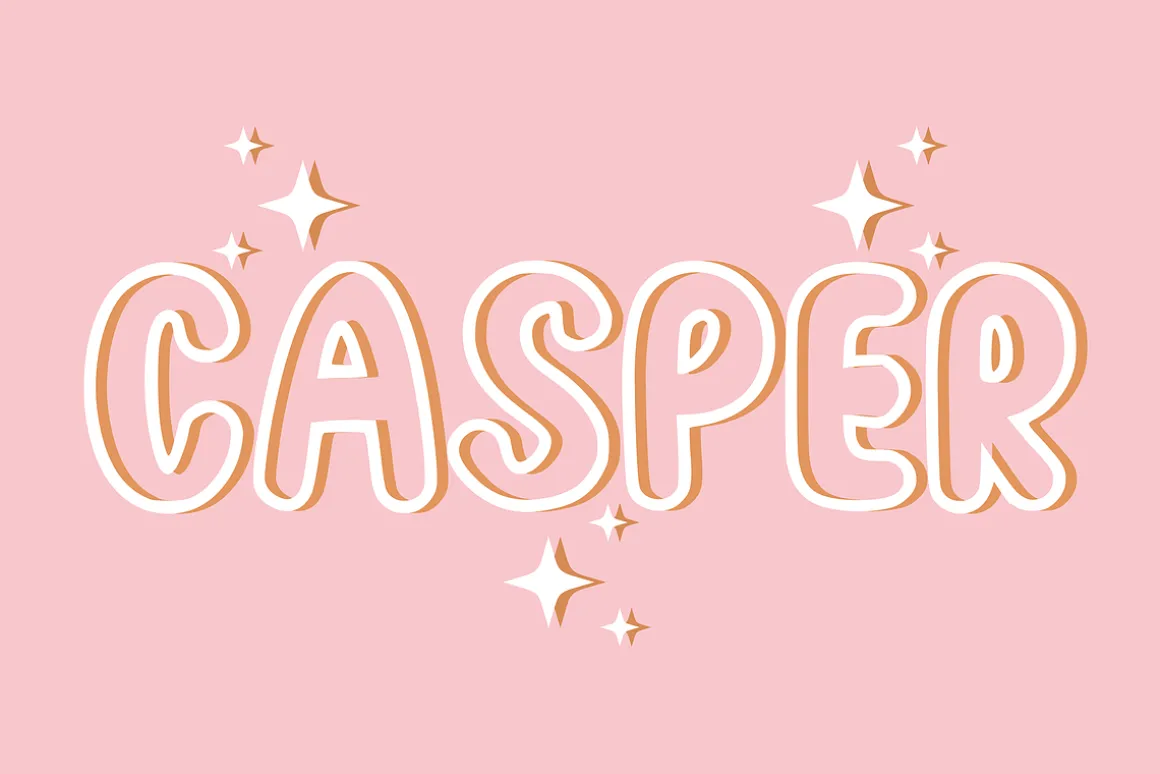 Twinky Font - Outline Cartoon Font