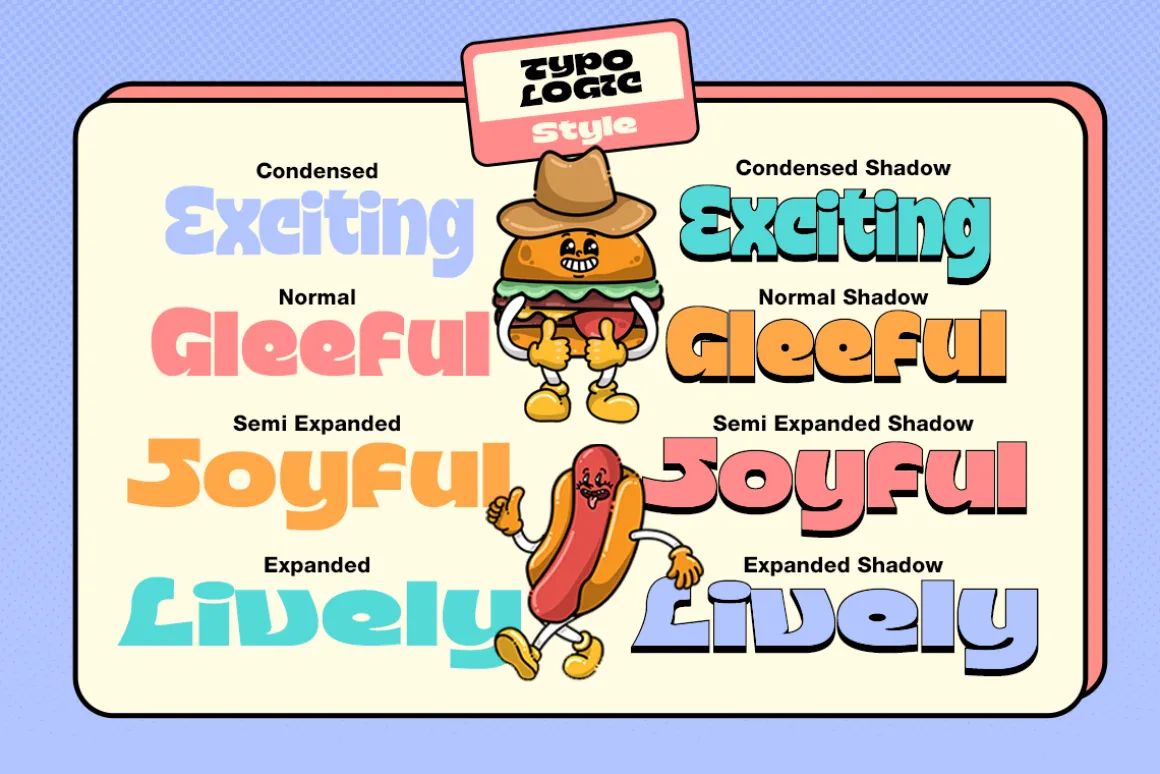 Typologic - Cartoon Family + Assets