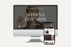 UGC Portfolio Canva Template
