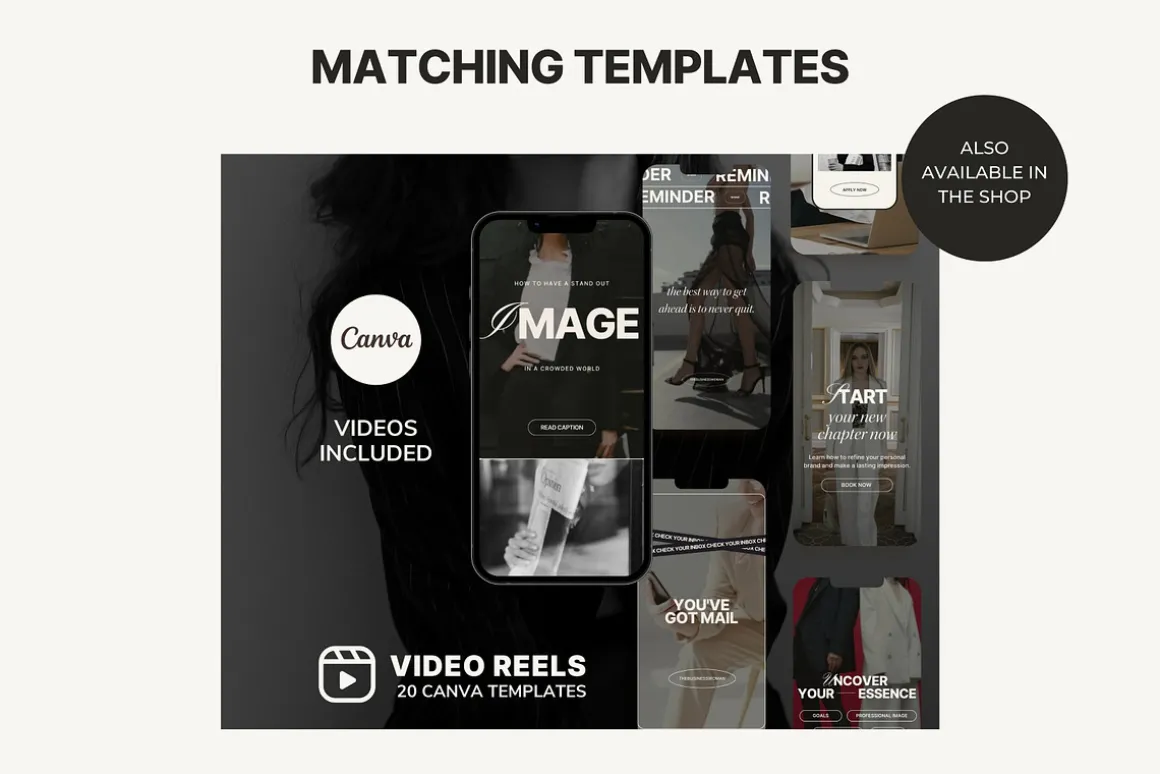 UGC Portfolio Canva website
