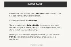 UGC Portfolio Canva website