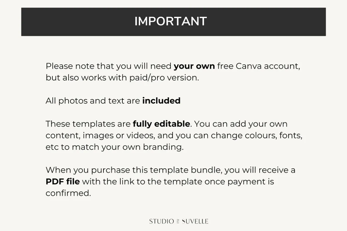 UGC Portfolio Canva website