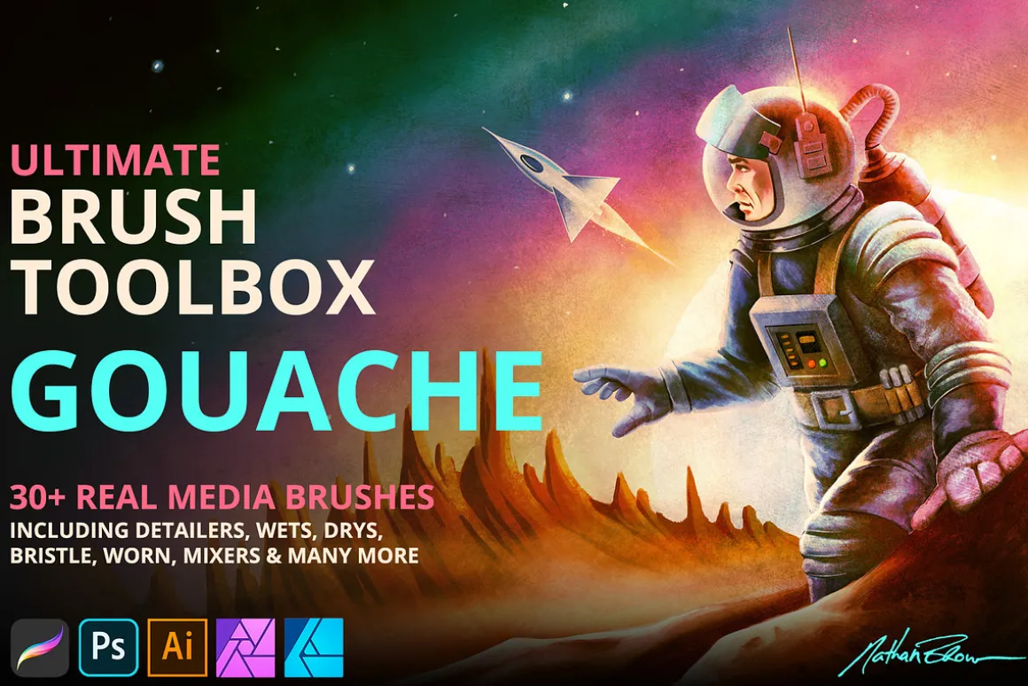 Ultimate Brush Toolbox – Gouache