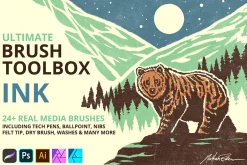 Ultimate Brush Toolbox – Ink Brushes