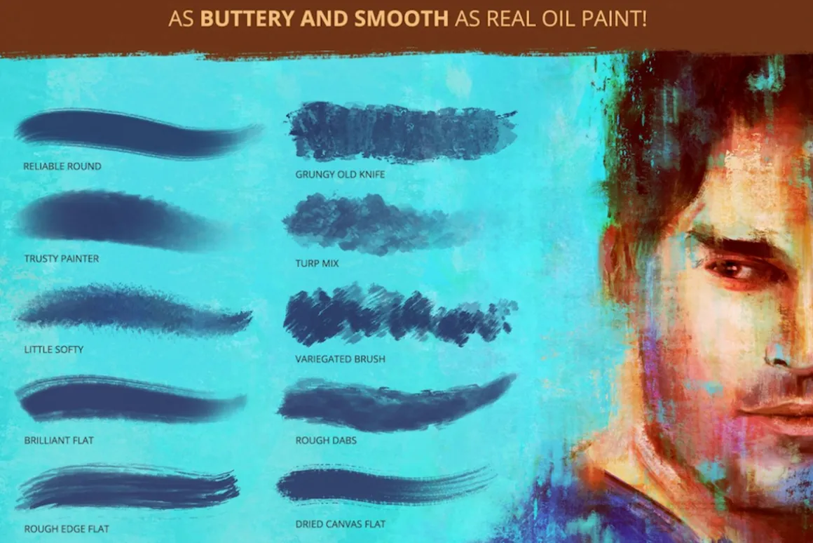 Ultimate Brush Toolbox – Oil Brushes