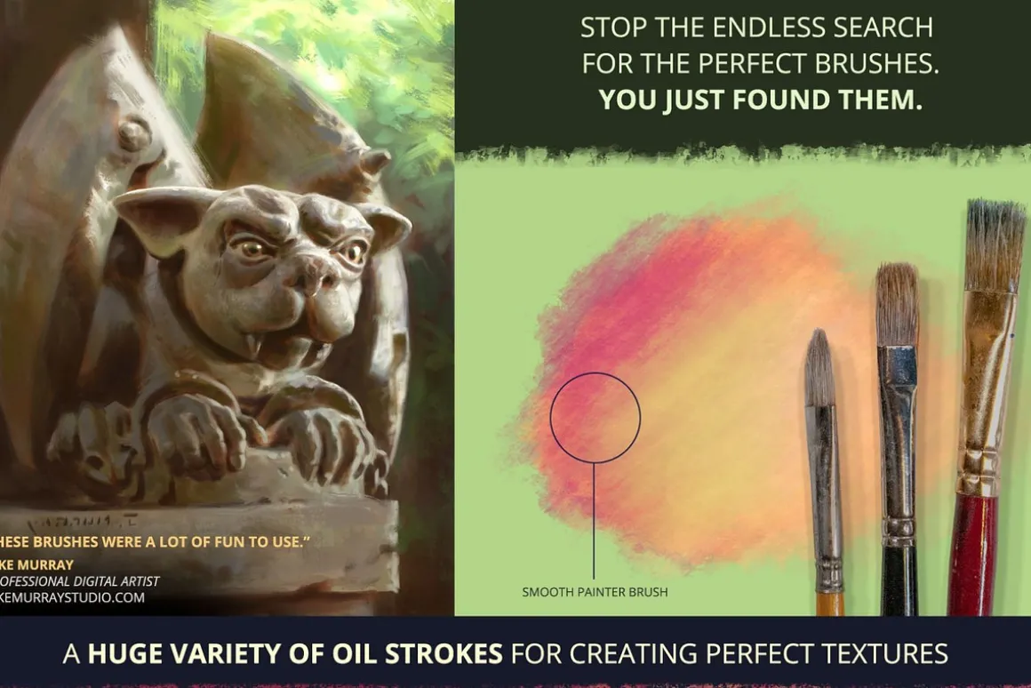 Ultimate Brush Toolbox – Oil Brushes