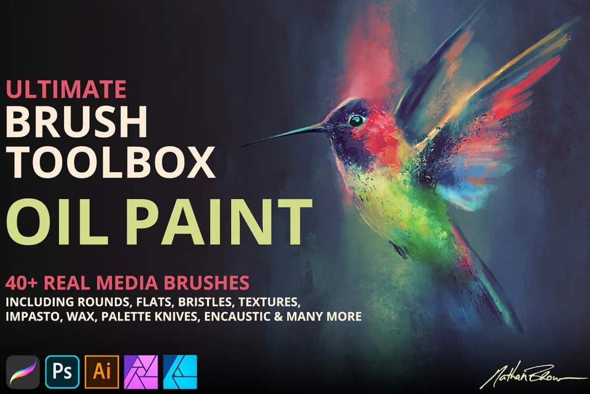 Ultimate Brush Toolbox – Oil Brushes