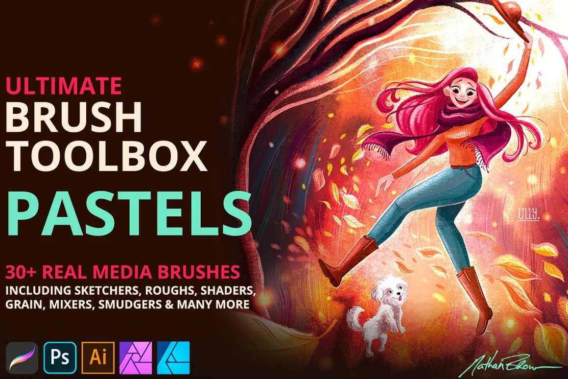 Ultimate Brush Toolbox – Pastels