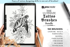 Ultimate Tattoo Procreate Brushes