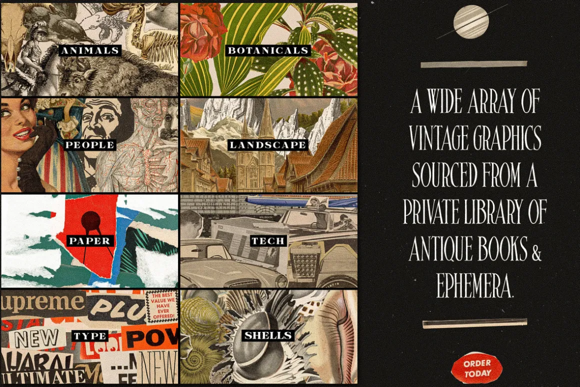 Ultimate Vintage Collage Creator