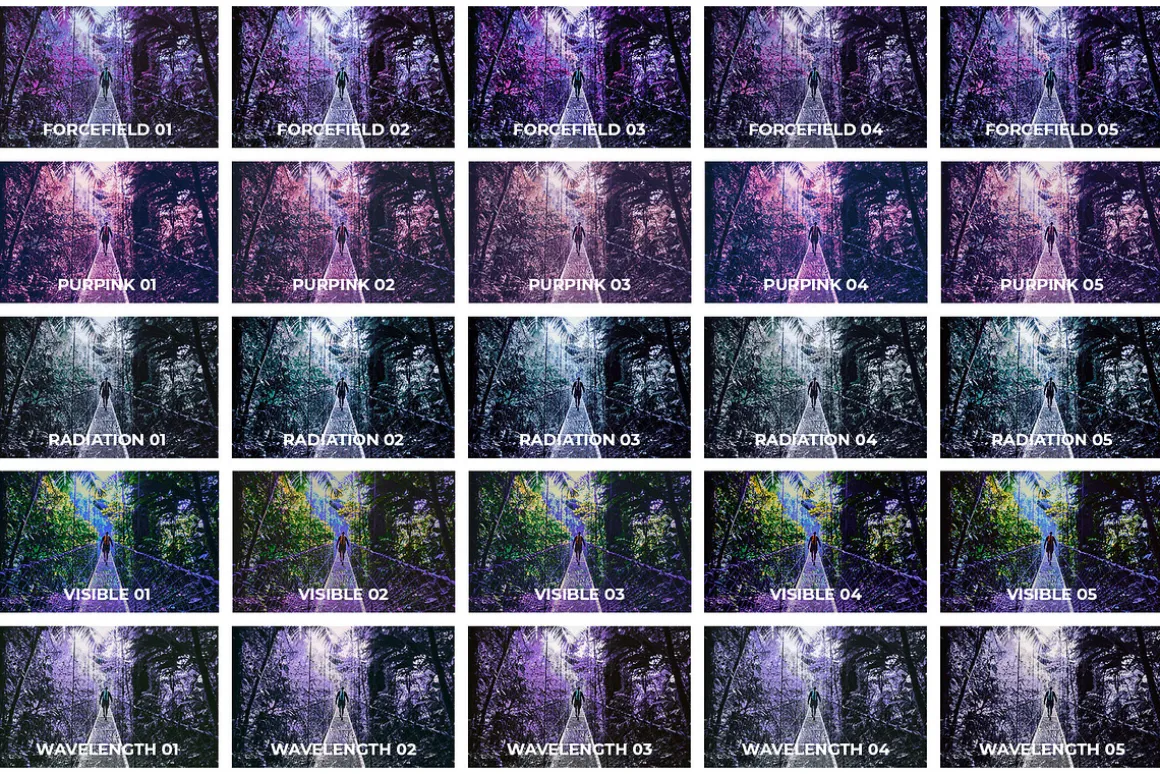 25 Ultraviolet Lightroom Presets LUT