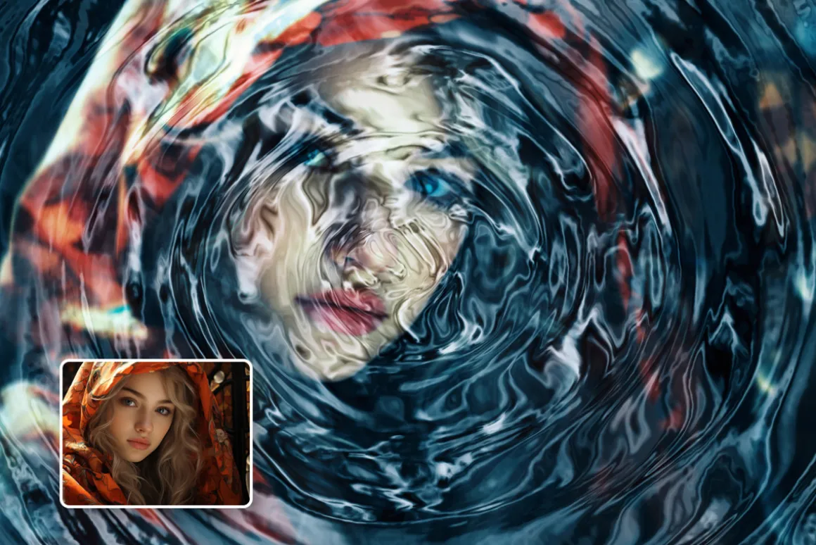 Under Water Photo Effect