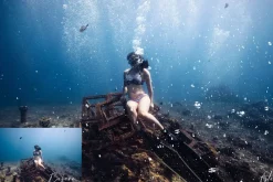 Underwater Bubble Photoshop Overlays