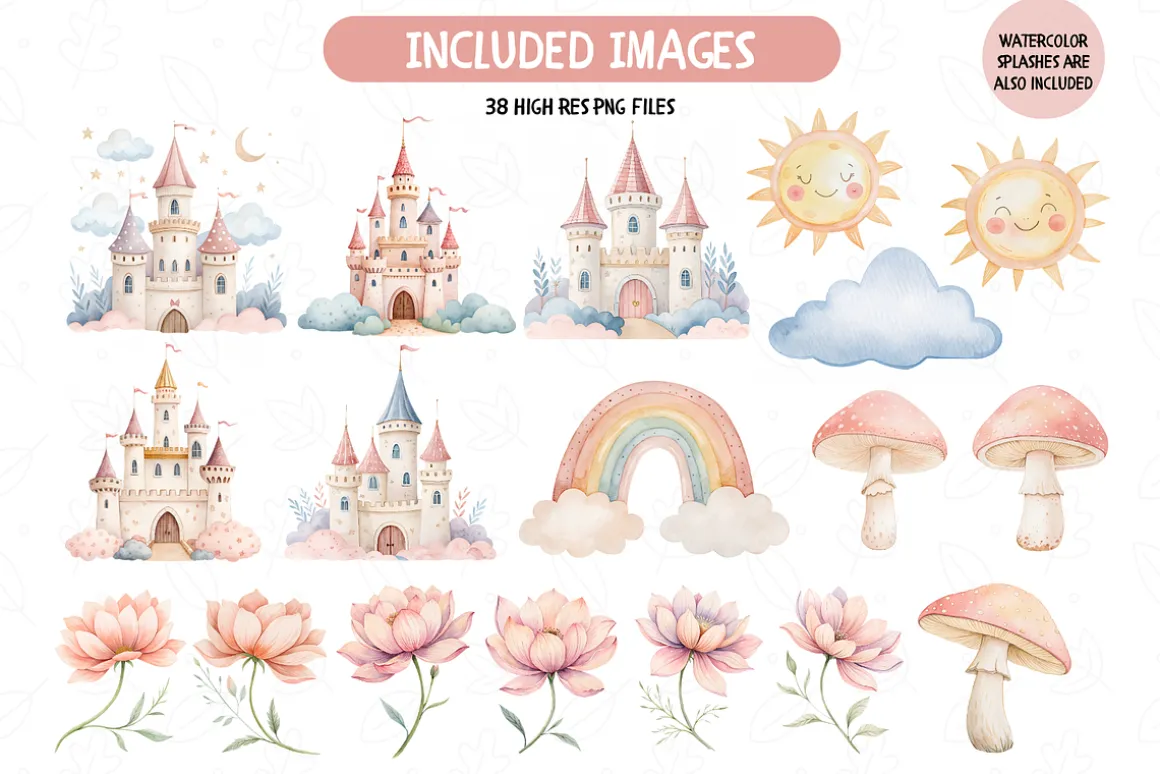Unicorn And Princess Clipart
