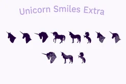 Unicorn Layered Font & Bonus