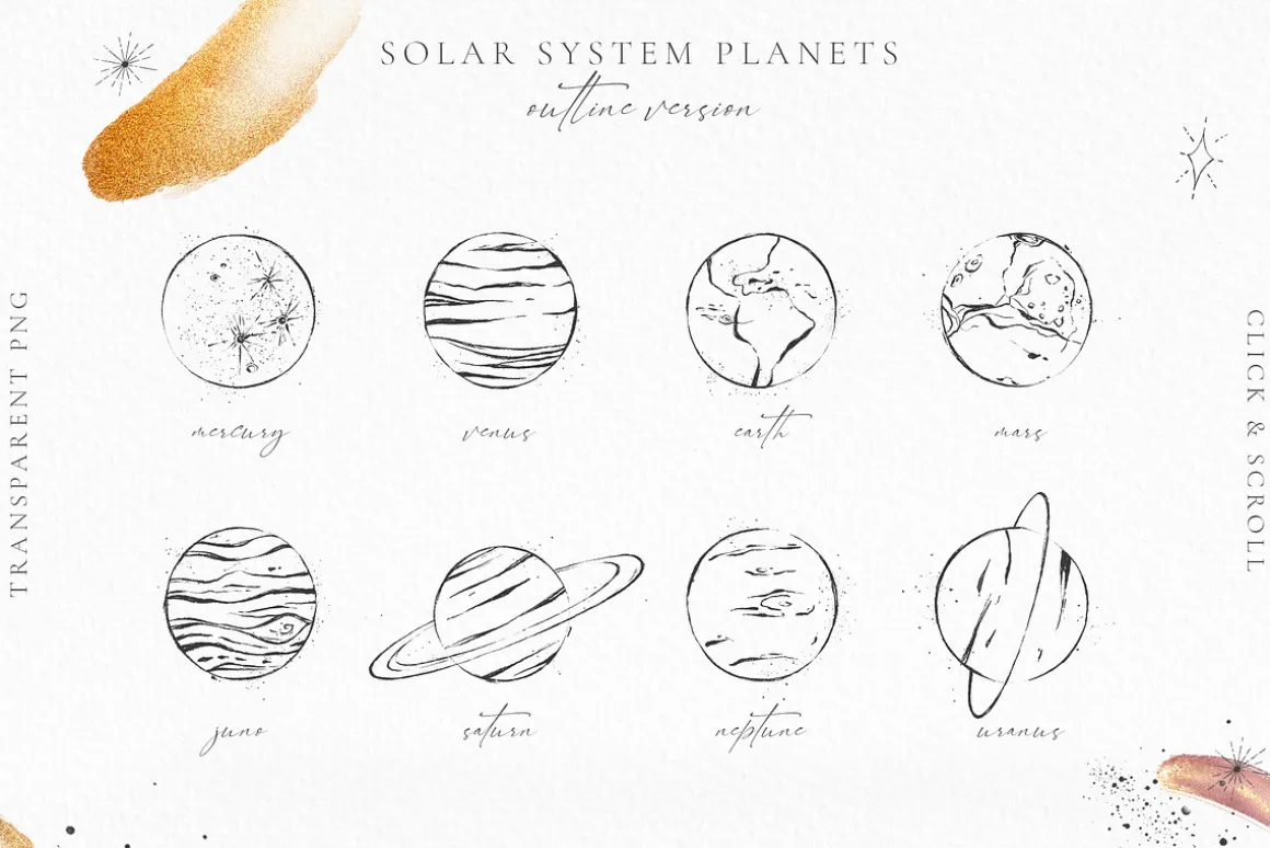 Universe Secrets Illustration Bundle