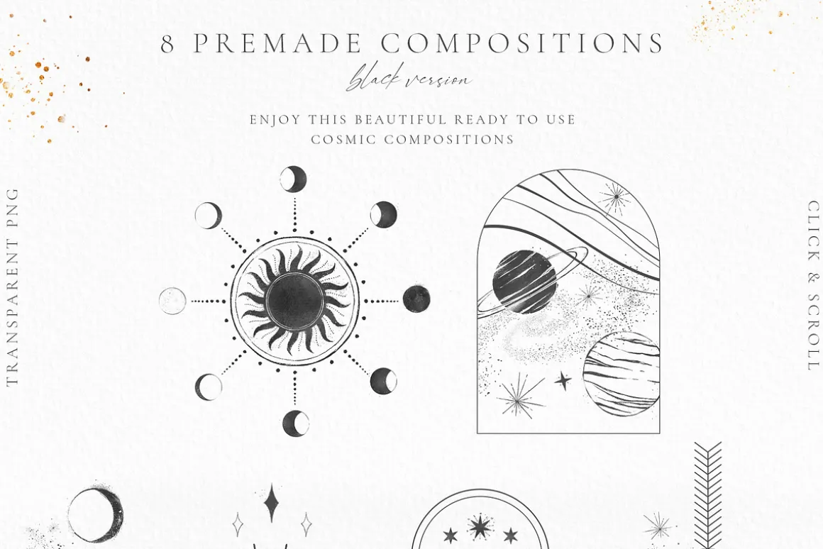 Universe Secrets Illustration Bundle