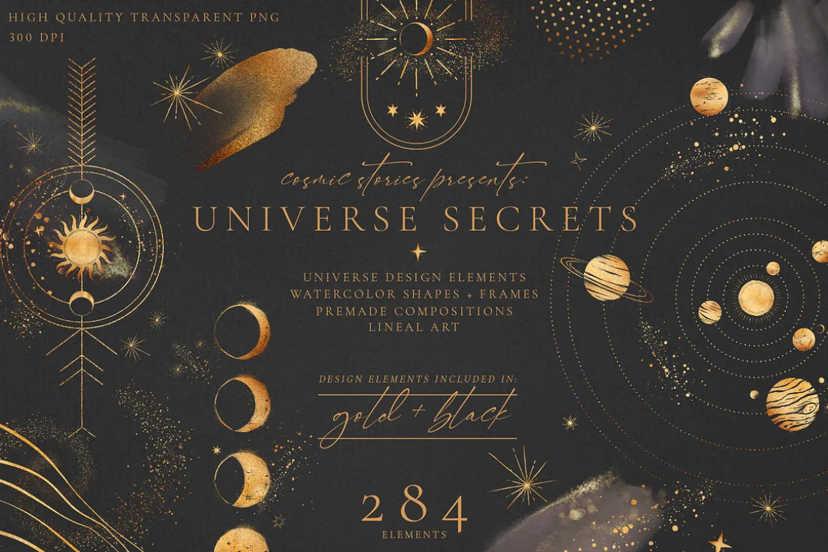 Universe Secrets Illustration Bundle