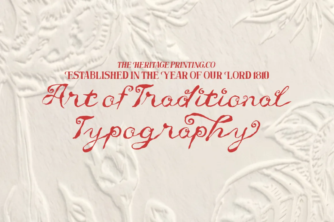 Untold Chapter Rustic Script & Serif