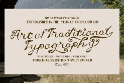 Untold Chapter Rustic Script & Serif