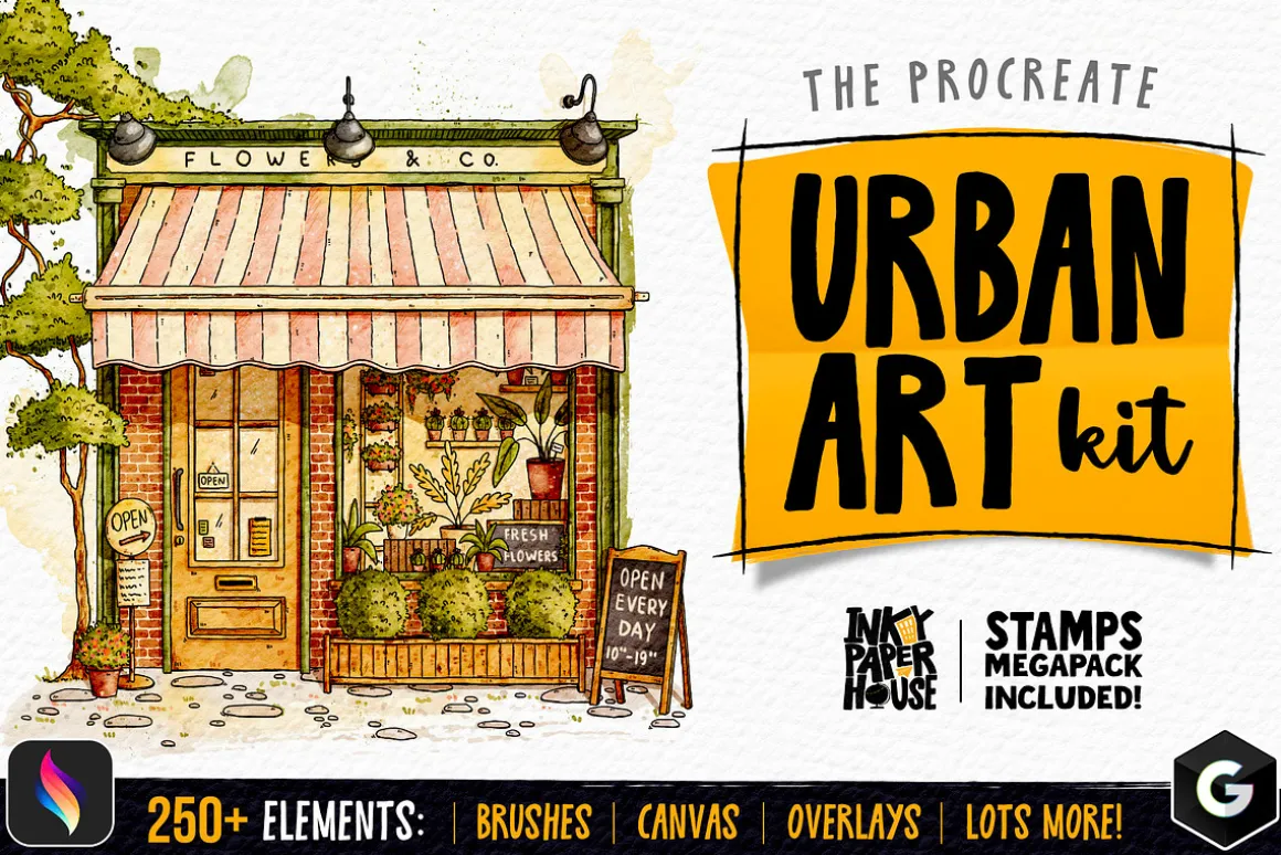 Urban Art Kit for Procreate