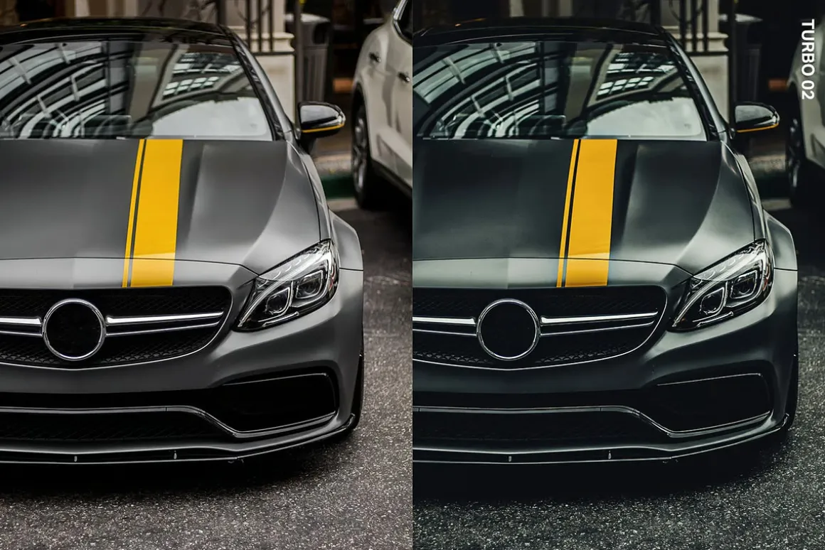 14 Urban Car Lightroom Preset & LUTs