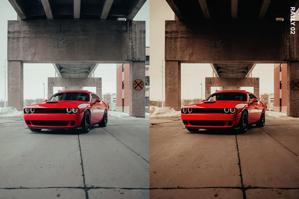 14 Urban Car Lightroom Preset & LUTs