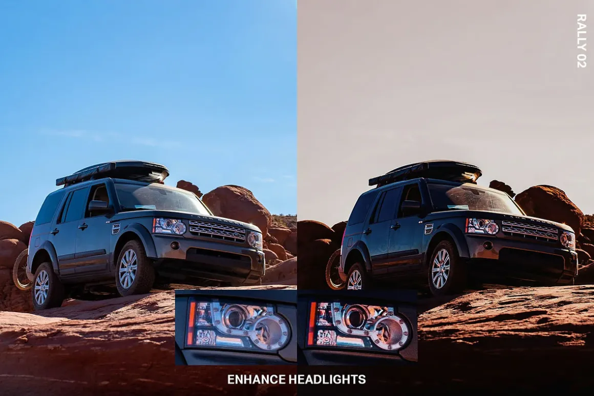 14 Urban Car Lightroom Preset & LUTs
