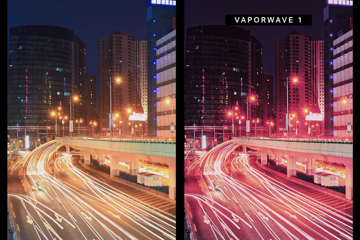 50 Urban City Lightroom Presets LUTs