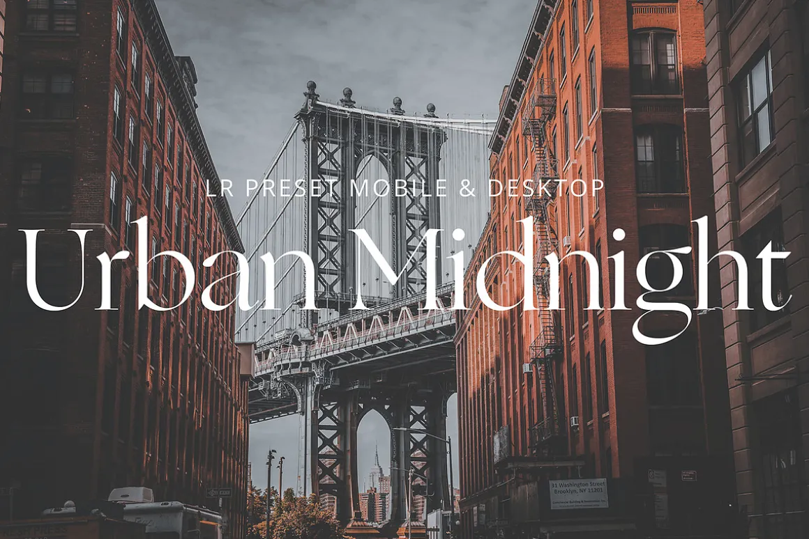 Urban Midnight | Lightroom Preset