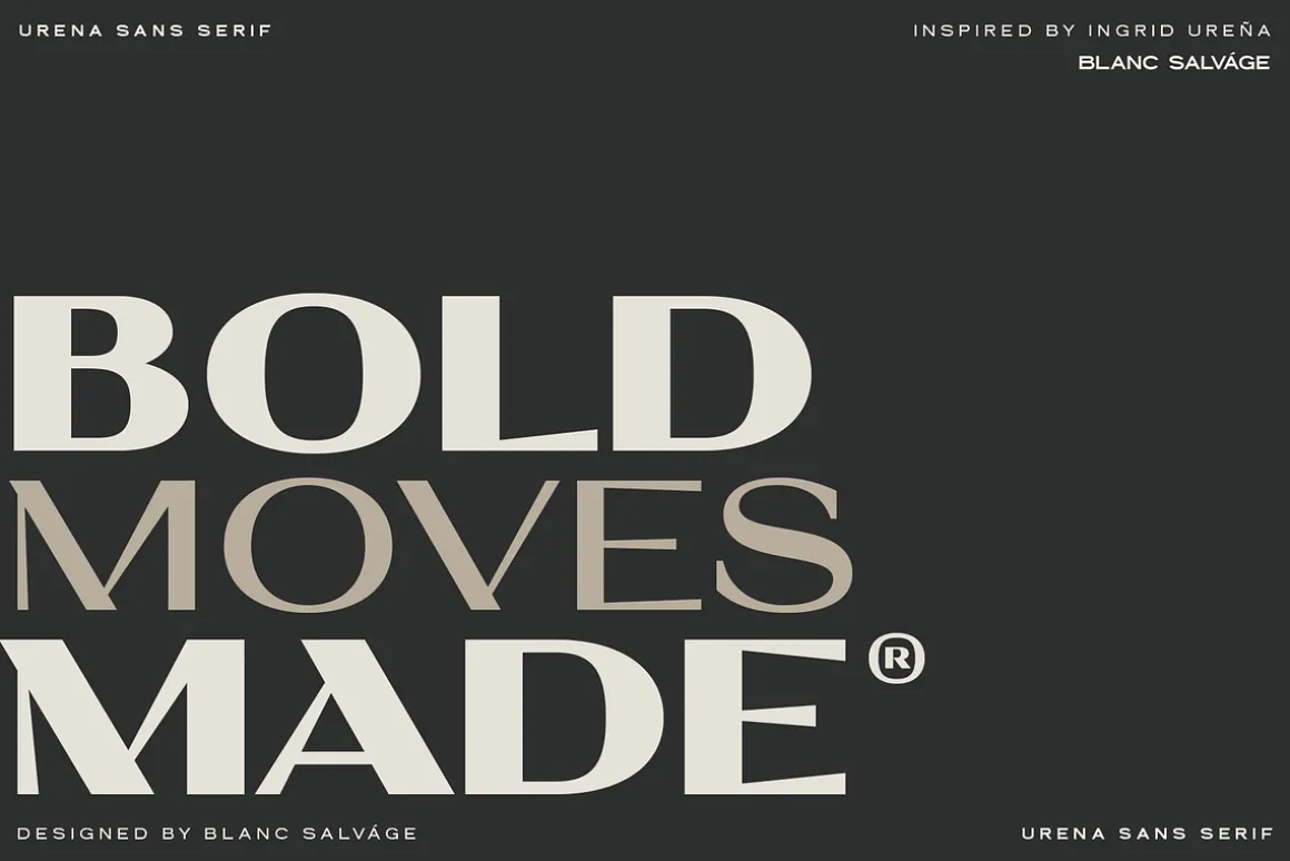 Urena Ultra Wide Sans Serif