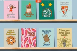 US A2 CARDS ON SHELVES MOCKUPS