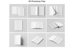Us Letter Magazine Mockup