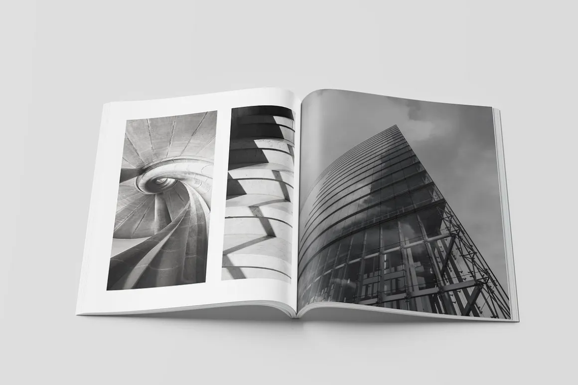 Us Letter Magazine Mockup