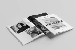Us Letter Magazine Mockup