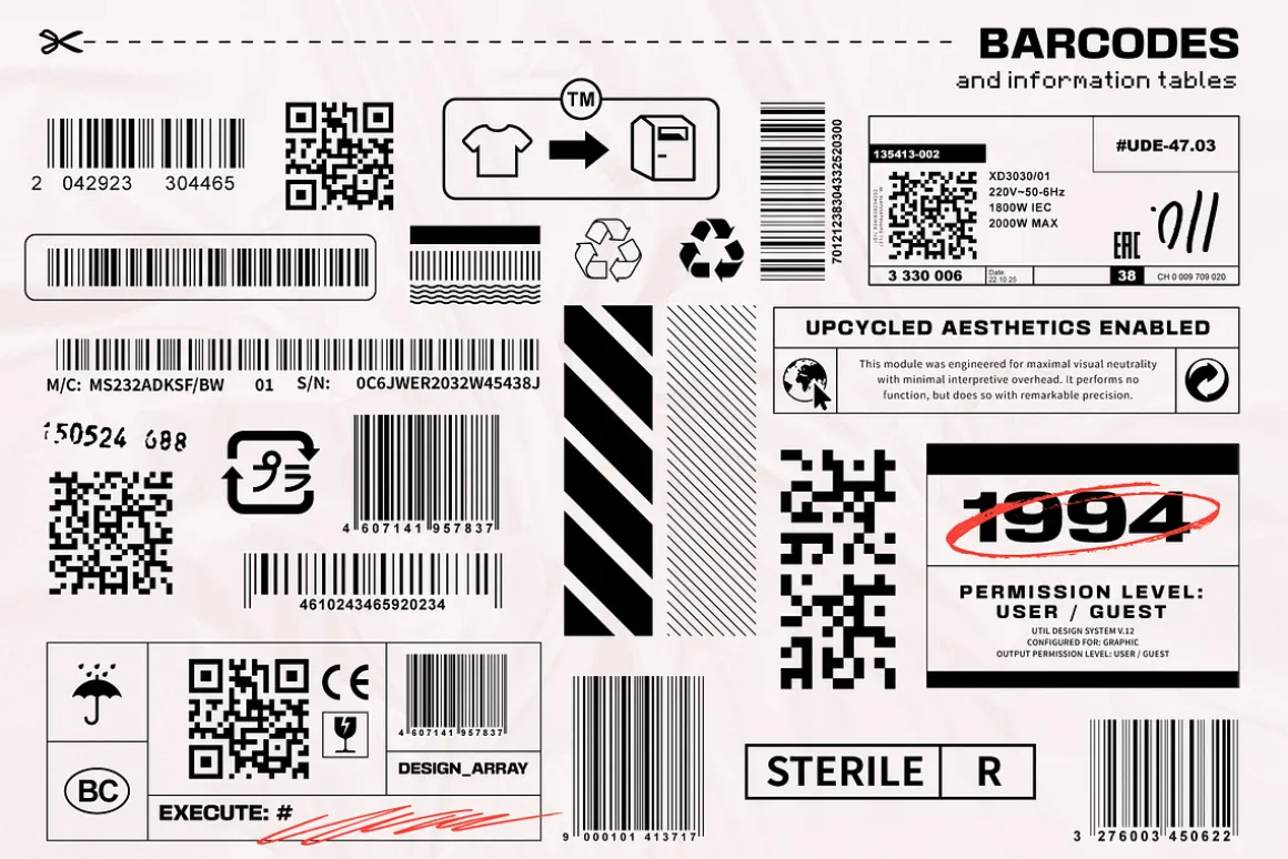 Utilitarian Graphic Elements Pack