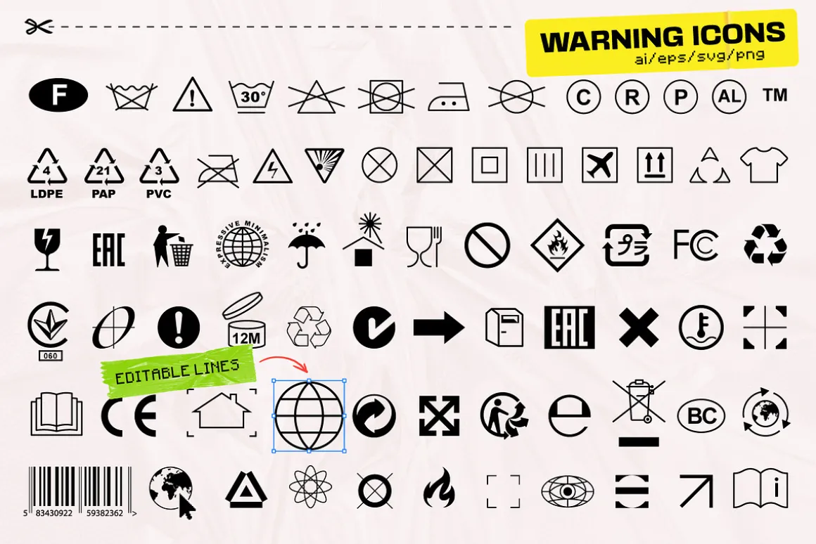 Utilitarian Graphic Elements Pack