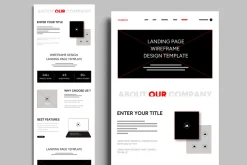 UX Design Wireframe Template