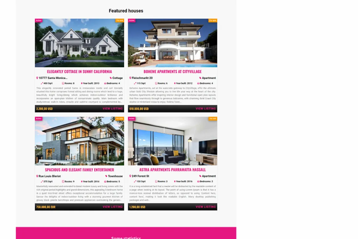 Vacation - Real Estate Template