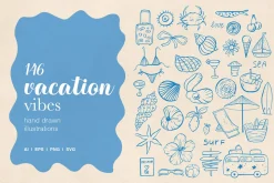 Vacation Vibes Whimsical Set